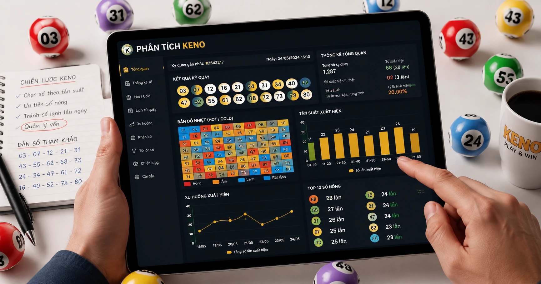Thống kê kết quả keno – Công cụ quan trọng cho người chơi Keno VN - image 2